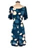 Lularoe Floral Blue Romper Size S - photo 2