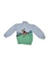 Janie and Jack 100% Cotton Print Blue Pullover Sweater Size 6-12 mo - photo 1