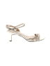 Nina Metallic Ivory Sandals Size 9 - photo 1