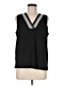 Vince Camuto 100% Polyester Black Sleeveless Blouse Size M - photo 1