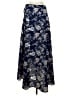 Blue Rain 100% Polyester Paisley Blue Casual Skirt Size S - photo 2
