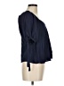 Do & Be 100% Polyester Blue 3/4 Sleeve Blouse Size M - photo 4