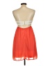 eunishop 100% Polyester Color Block Orange Cocktail Dress Size L - photo 2