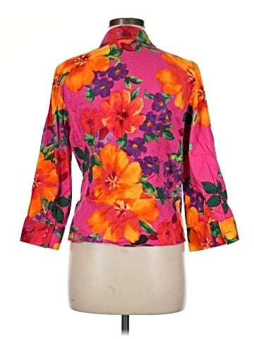 Jones New York Signature 3/4 Sleeve Blouse (view 2)