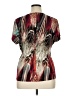 Calvin Klein Brown Short Sleeve Blouse Size XL - photo 2