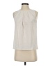 Shein 100% Polyester Ivory Sleeveless Blouse Size 4 - photo 1