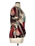 Calvin Klein Brown Short Sleeve Blouse Size XL - photo 4