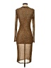 AFRM Animal Print Brown Cocktail Dress Size S - photo 2