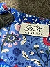 Anna Kay 100% Polyester Paisley Blue Casual Dress Size M - photo 7