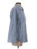 Zara Stripes Blue Long Sleeve Blouse Size S - photo 4