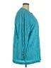 Ruth Norman Teal Long Sleeve Blouse Size 3X - photo 4