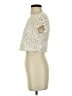 Express Ivory Short Sleeve Top Size S - photo 5
