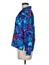 Allison Daley 100% Polyester Floral Blue Long Sleeve Blouse Size 6 Petite - photo 5