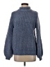 Sugarhill Brighton Blue Turtleneck Sweater Size 4 - photo 1