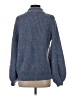 Sugarhill Brighton Blue Turtleneck Sweater Size 4 - photo 2