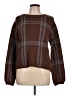 Hem & Thread Plaid Brown Pullover Sweater Size M - photo 1