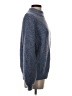 Sugarhill Brighton Blue Turtleneck Sweater Size 4 - photo 4