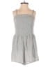 Universal Thread 100% Cotton Checkered-gingham Gray Romper Size XS - photo 1