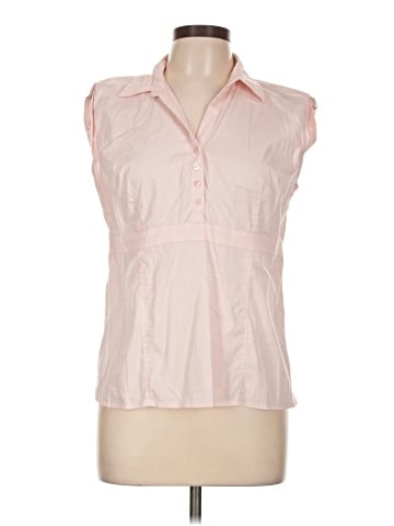 DressBarn Sleeveless Button-Down Shirt (view 1)