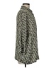 Zara Houndstooth Green 3/4 Sleeve Button-Down Shirt Size M - photo 4