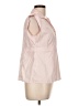 DressBarn Pink Sleeveless Button-Down Shirt Size L - photo 4