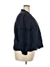 Caslon 100% Cotton Blue 3/4 Sleeve Blouse Size 2X - photo 4