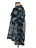 Tory Burch Blue Long Sleeve Blouse Size 8 - photo 5
