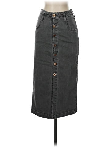 NSF Denim Skirt (view 1)