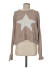 Altar'd State Stars Tan Pullover Sweater Size M - photo 1