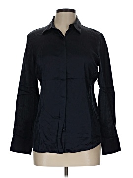 Ann Taylor Long Sleeve Silk Top (view 1)