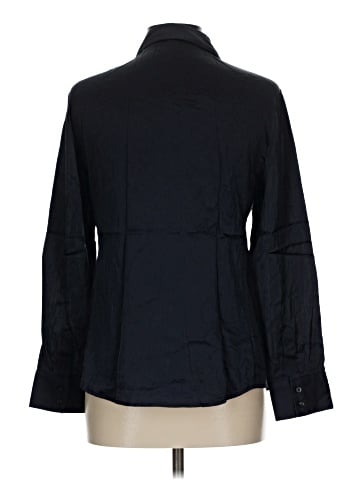 Ann Taylor Long Sleeve Silk Top (view 2)