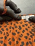 iris 100% Polyester Orange Jumpsuit Size M - photo 4