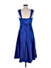 David's Bridal 100% Polyester Blue Cocktail Dress Size 8 - photo 2