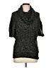 alice + olivia Love Scoop Tweed Black Pullover Sweater Size L (estimated) - photo 1