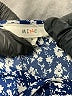 Mine Paisley Blue Casual Dress Size S - photo 7
