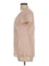 Eddie Bauer 100% Cotton Tan Short Sleeve Blouse Size L (tall) - photo 5