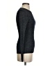 Banana Republic Metallic Gray Pullover Sweater Size S - photo 4