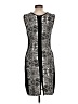 Venus Graphic Ivory Cocktail Dress Size L - photo 2