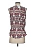Intermix 100% Silk Burgundy Sleeveless Silk Top Size S - photo 2