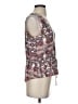 Intermix 100% Silk Burgundy Sleeveless Silk Top Size S - photo 4
