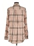 Caslon Plaid Pink Long Sleeve Button-Down Shirt Size M - photo 2