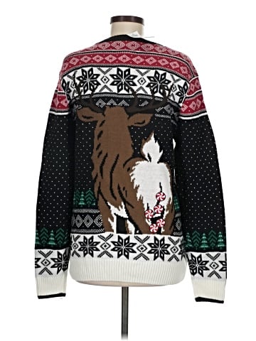 Ugly Christmas Sweater Pullover Sweater (view 2)