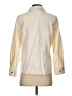 L.L.Bean 100% Cotton Color Block Ivory Long Sleeve Button-Down Shirt Size S (petite) - photo 2