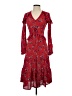 ASOS Paisley Red Casual Dress Size 4 - photo 1