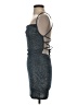 Shein 100% Polyester Metallic Gray Cocktail Dress Size S - photo 5