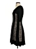 Connected Apparel Black Casual Dress Size 4 (petite) - photo 5