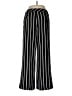 H&M 100% Polyester Stripes Black Casual Pants Size 8 - photo 2