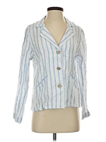 Jones New York 3/4 Sleeve Button-Down Shirt (view 1)