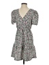 oasis Checkered-gingham Green Casual Dress Size S - photo 1