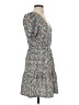 oasis Checkered-gingham Green Casual Dress Size S - photo 4